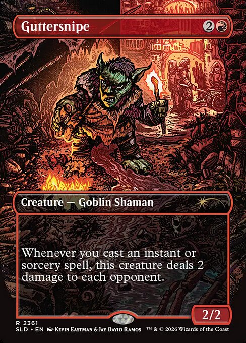 Guttersnipe - Secret Lair Drop #2361 - Borderless Foil — product image