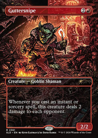 Guttersnipe - Secret Lair Drop #2361 - Borderless Foil