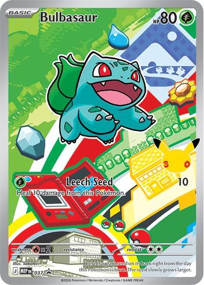 Bulbasaur - 037 - ME: Mega Evolution Promo #037 - Foil — product image