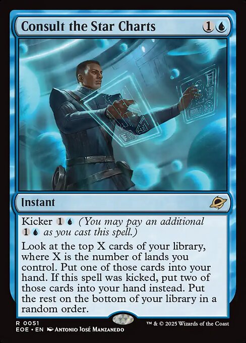 Consult the Star Charts - Edge of Eternities #51 - Non-Foil — product image