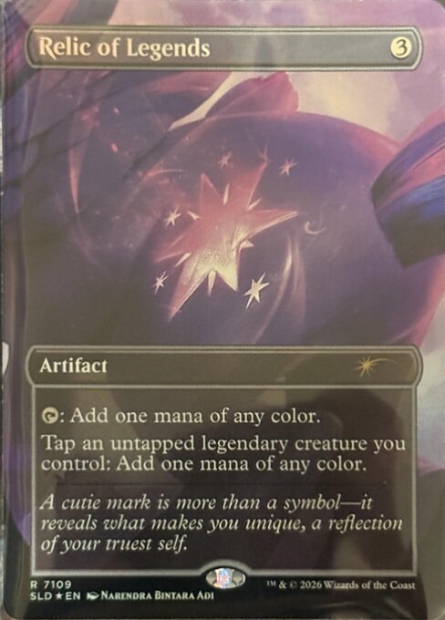 Relic of Legends - Secret Lair Drop #7109 - Borderless Foil — product image