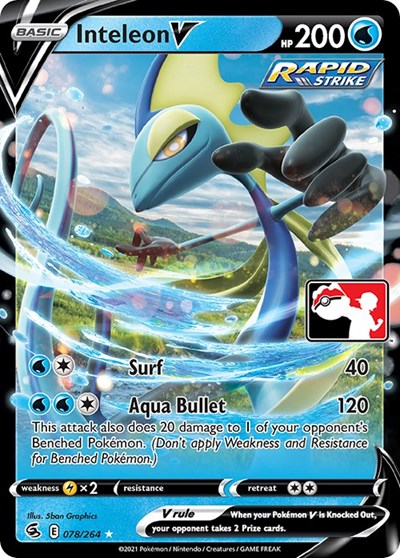 Inteleon V - Prize Pack Series Cards #078/264 - Foil — product image