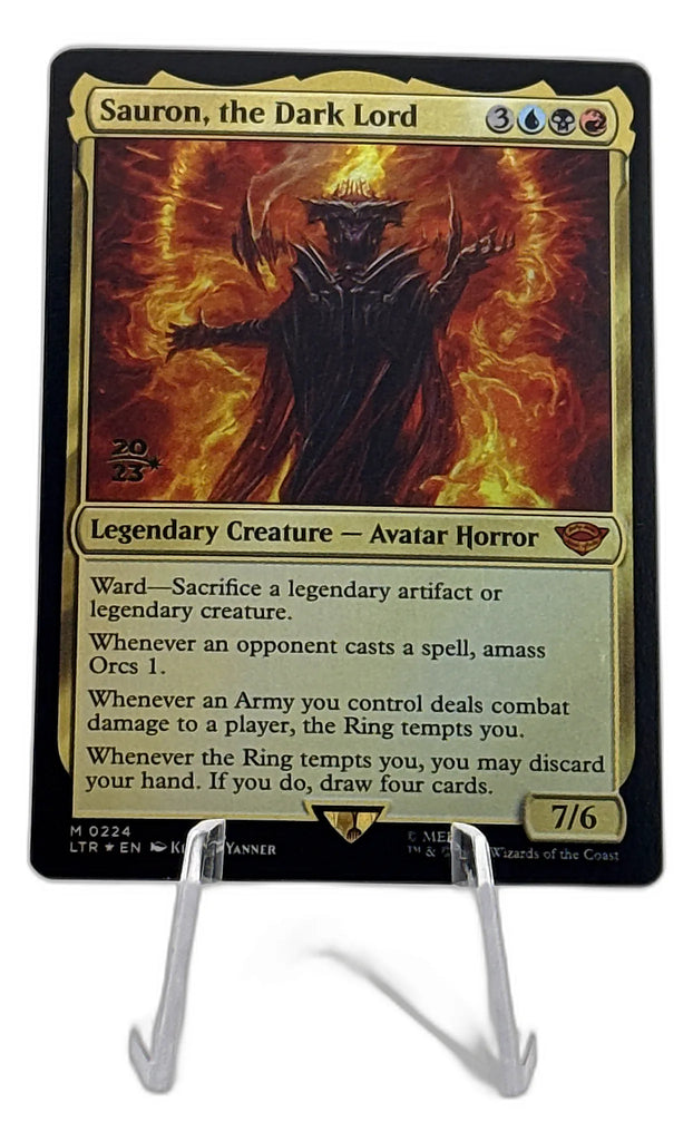 ENM-156768-FL | Sauron, the Dark Lord (Foil Pre-Release) | front