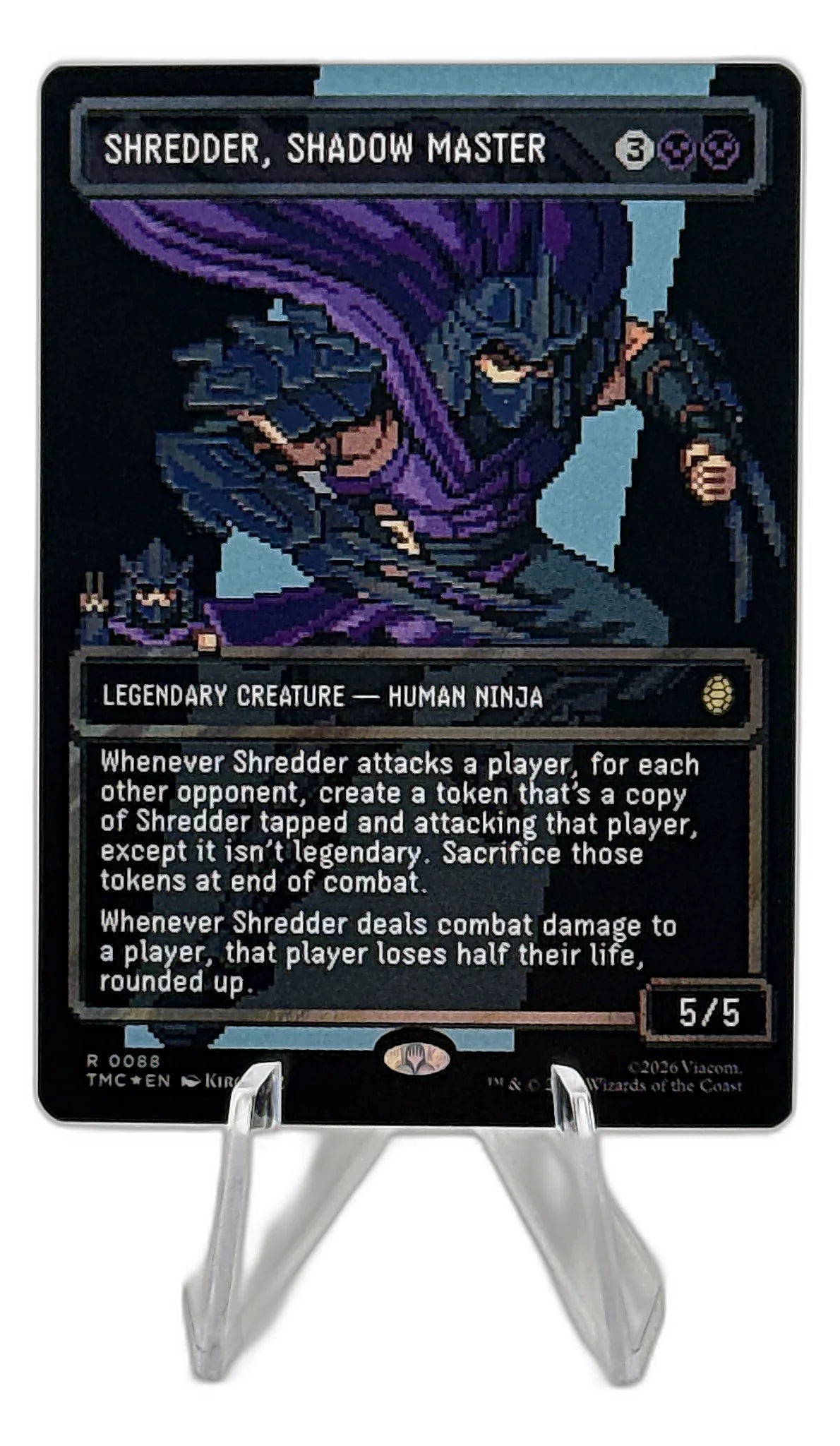Shredder, Shadow Master - Teenage Mutant Ninja Turtles Eternal #88 - Borderless Surge Foil Foil