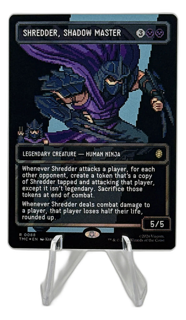 Shredder, Shadow Master - Teenage Mutant Ninja Turtles Eternal #88 - Borderless Surge Foil Foil