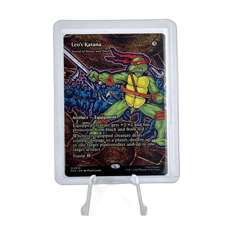 Sword of Sinew and Steel - Teenage Mutant Ninja Turtles Source Material #18 - Borderless Non-Foil