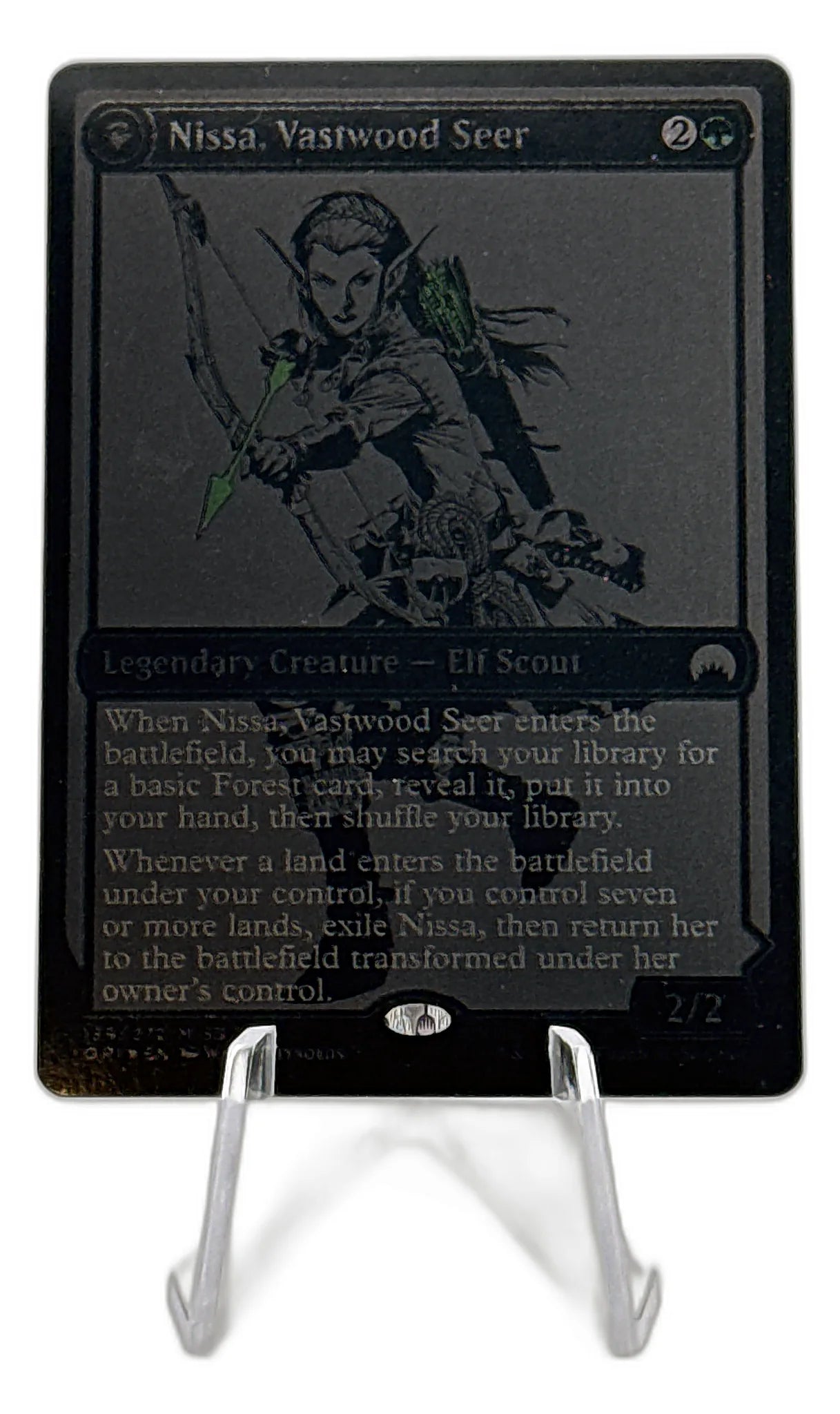 ENM-96858-FL | Nissa, Vastwood Seer | front