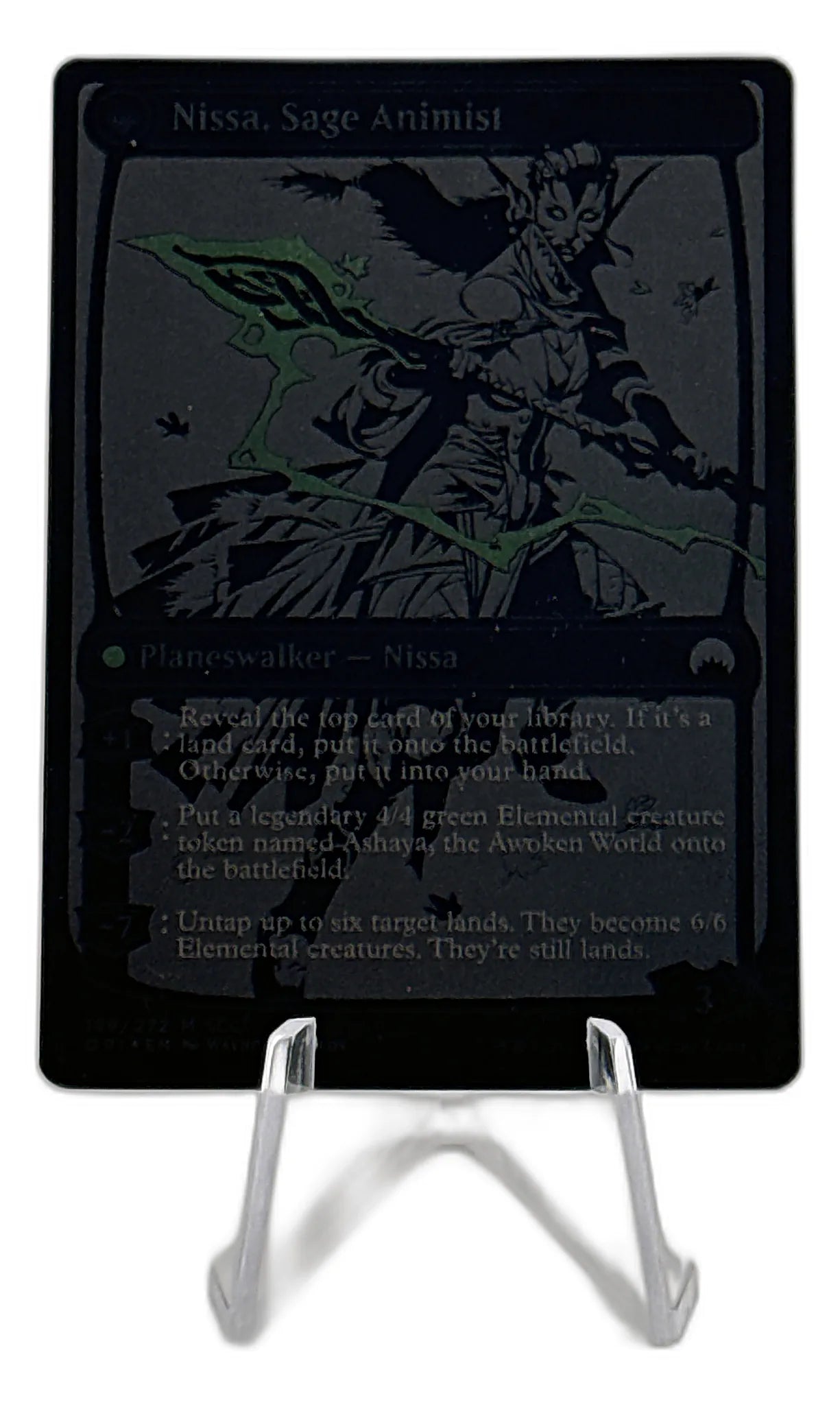 ENM-96858-FL | Nissa, Vastwood Seer | back