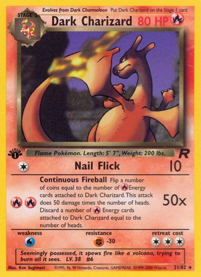 Dark Charizard (21) - Team Rocket #21/82 - Non-Foil — product image