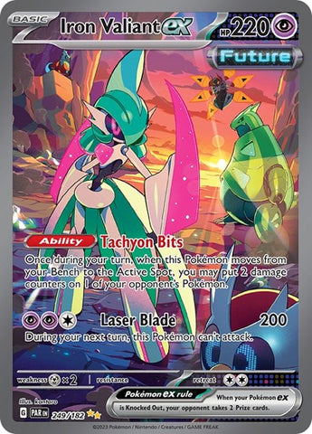 Iron Valiant ex - 249/182 - SV04: Paradox Rift #249/182 - Foil
