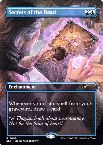 Secrets of the Dead - Secret Lair Drop #7099 - Borderless Foil