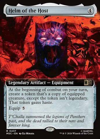 Helm of the Host - Marvel Super Heroes Commander #437 - Extended Art Non-Foil