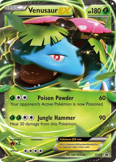 Venusaur EX - XY28 - XY Promos #XY28 - Foil — product image