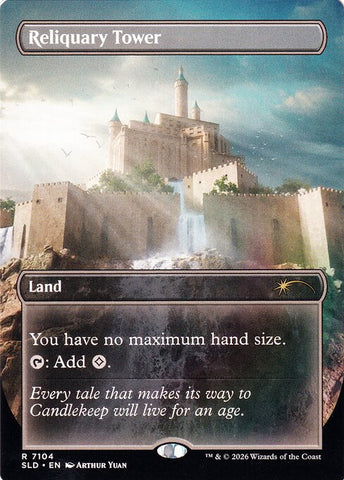 Reliquary Tower - Secret Lair Drop #7104 - Borderless Foil