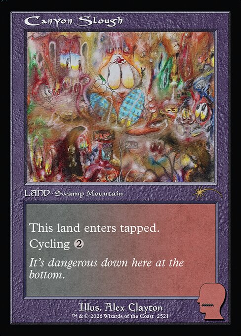Canyon Slough - Secret Lair Drop #2521 - Foil — product image