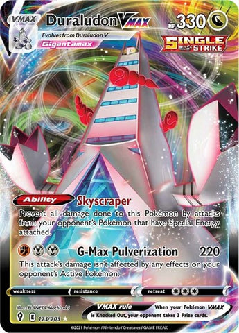 Duraludon VMAX - SWSH07: Evolving Skies #123/203 - Foil