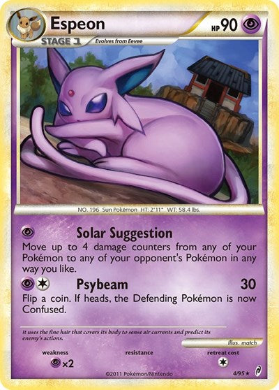 Espeon - Call of Legends #4/95 - Foil — product image