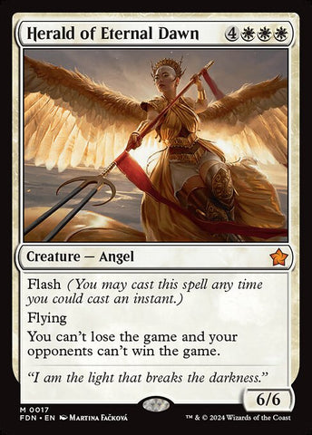 Herald of Eternal Dawn - Foundations #17 - Non-Foil