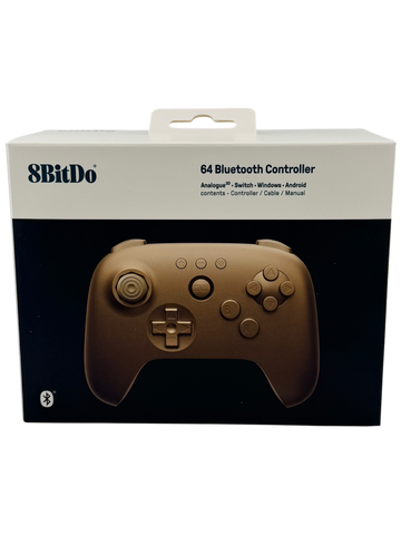 8BitDo 64 Controller- Funtastic [Gold]