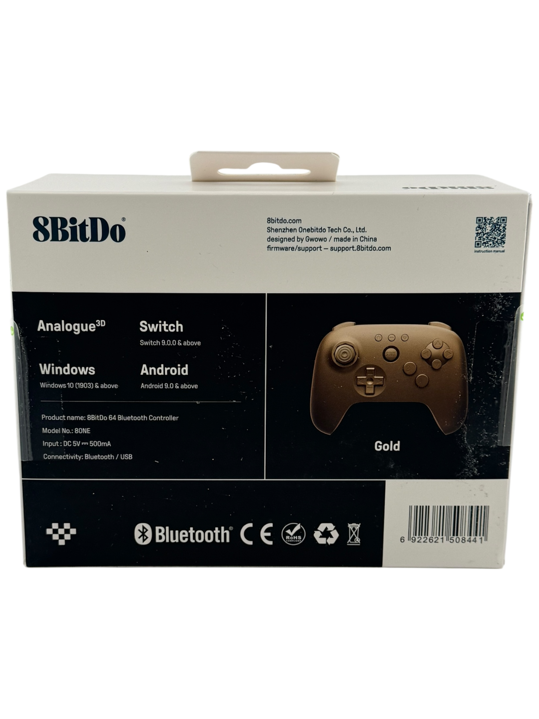 8BitDo 64 Controller- Funtastic [Gold]