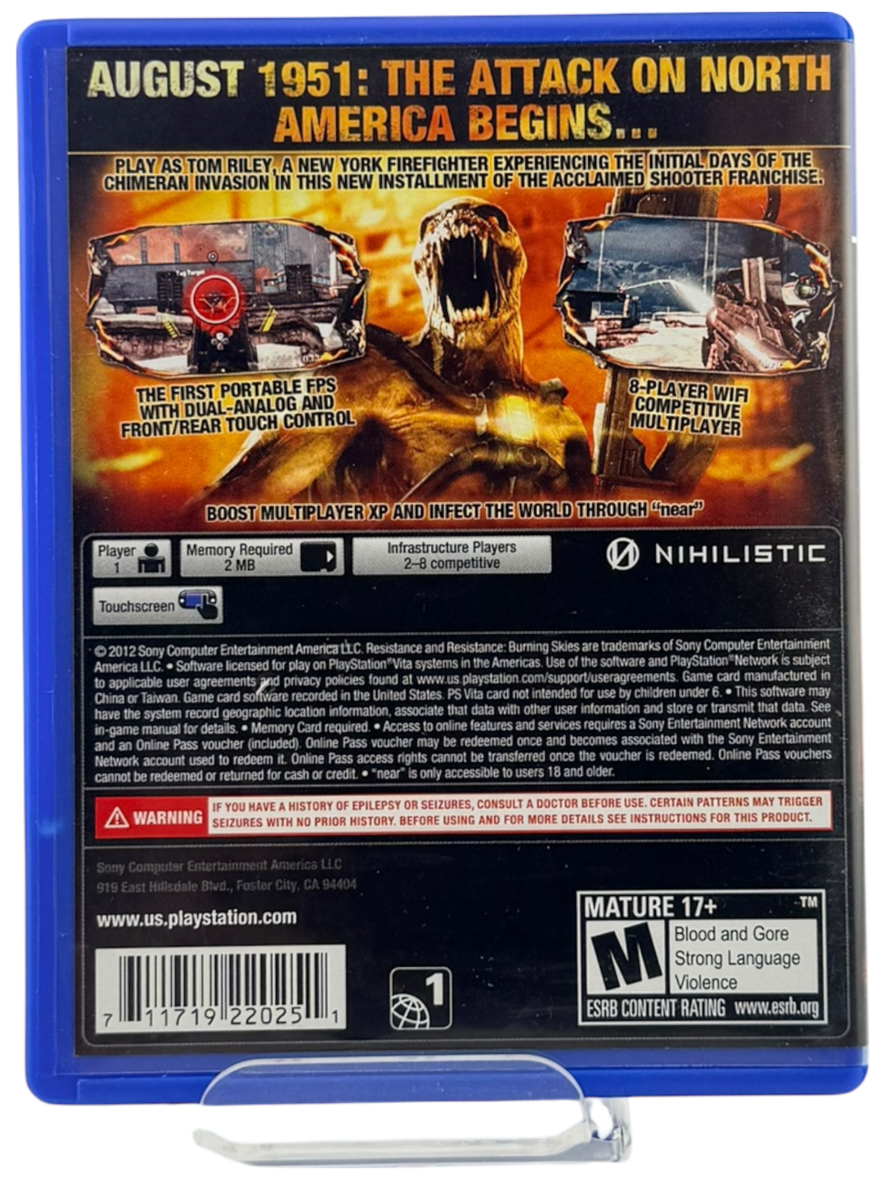 Resistance: Burning Skies