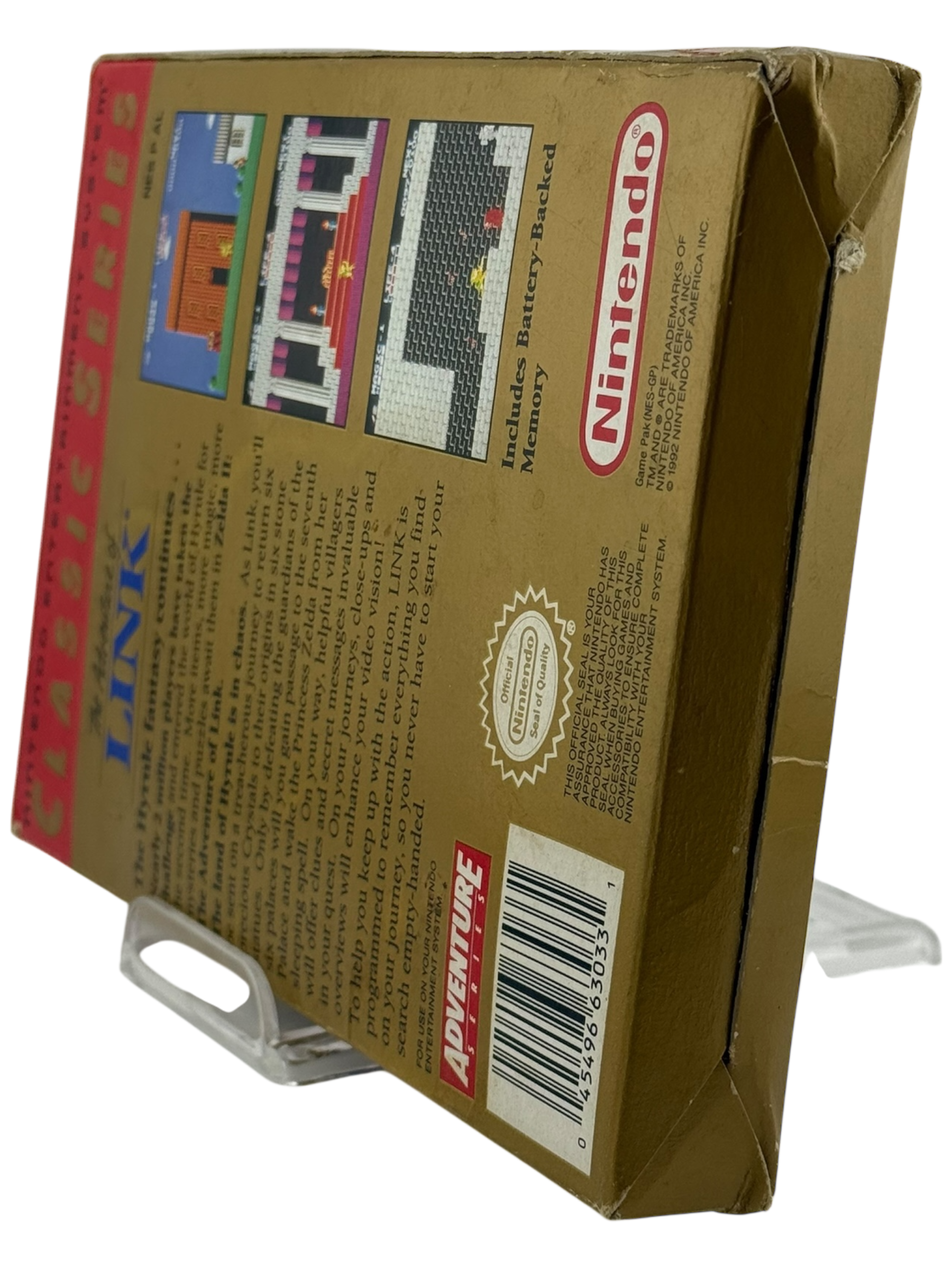 Zelda II The Adventure of Link [Gray Cart]