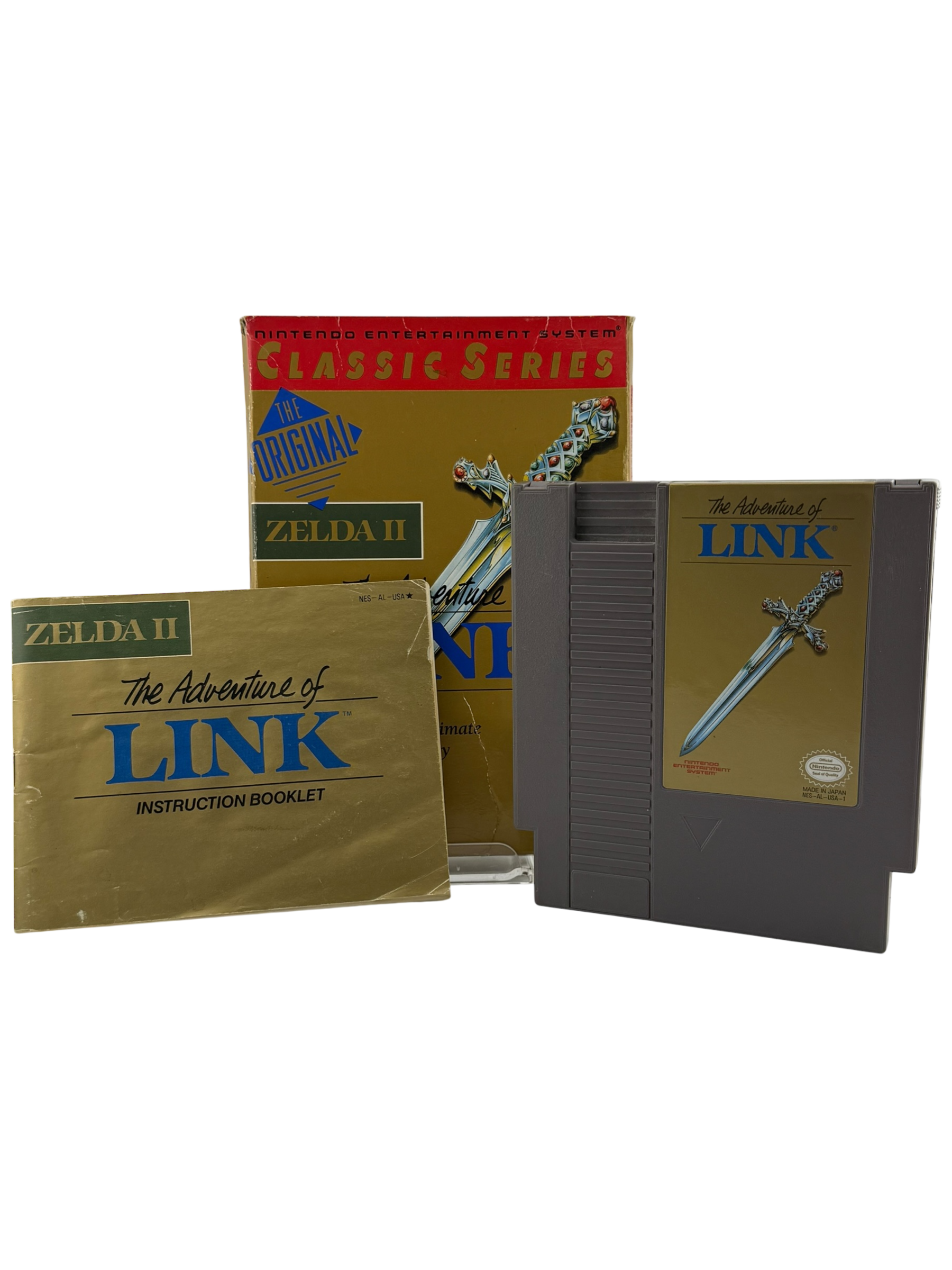 Zelda II The Adventure of Link [Gray Cart]