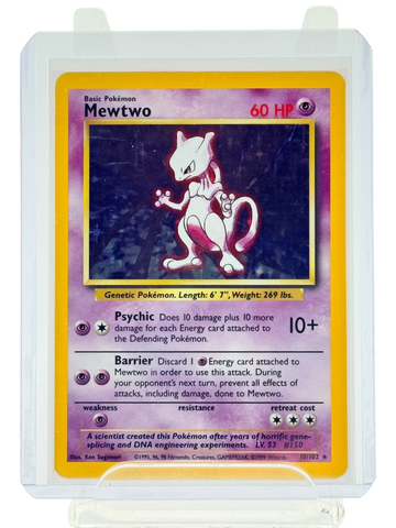 Mewtwo - #10/102 - Base Set (LP)