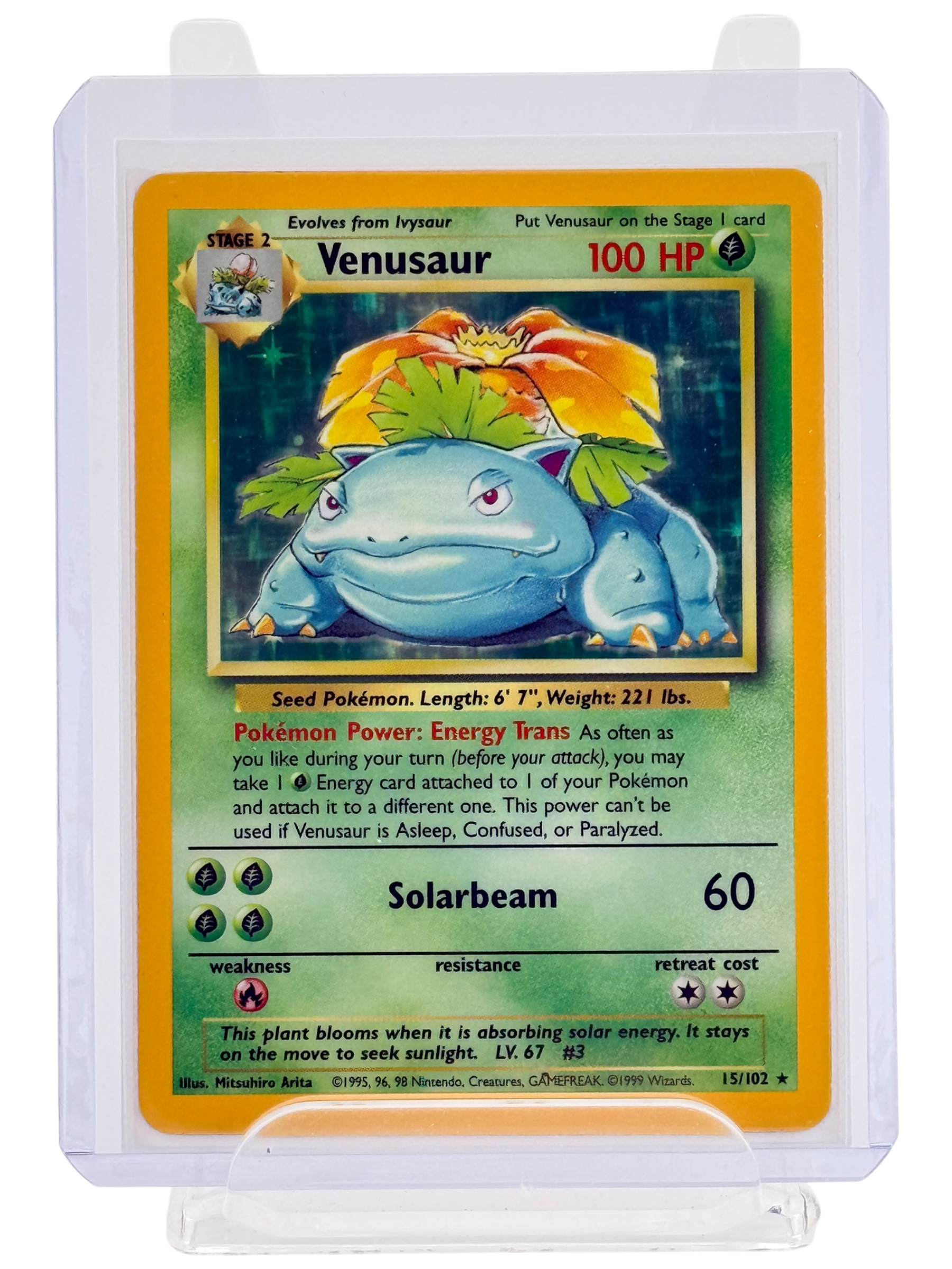 Venusaur - #15/102 - Base Set (LP)