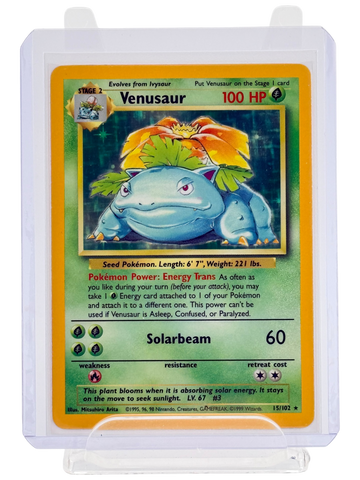 Venusaur - #15/102 - Base Set (LP)