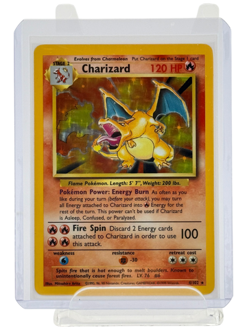 Charizard - #4/102 - Base Set (LP)