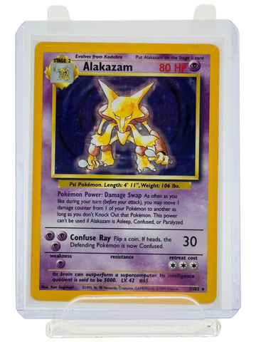 Alakazam - #1/102 - Base Set (LP)