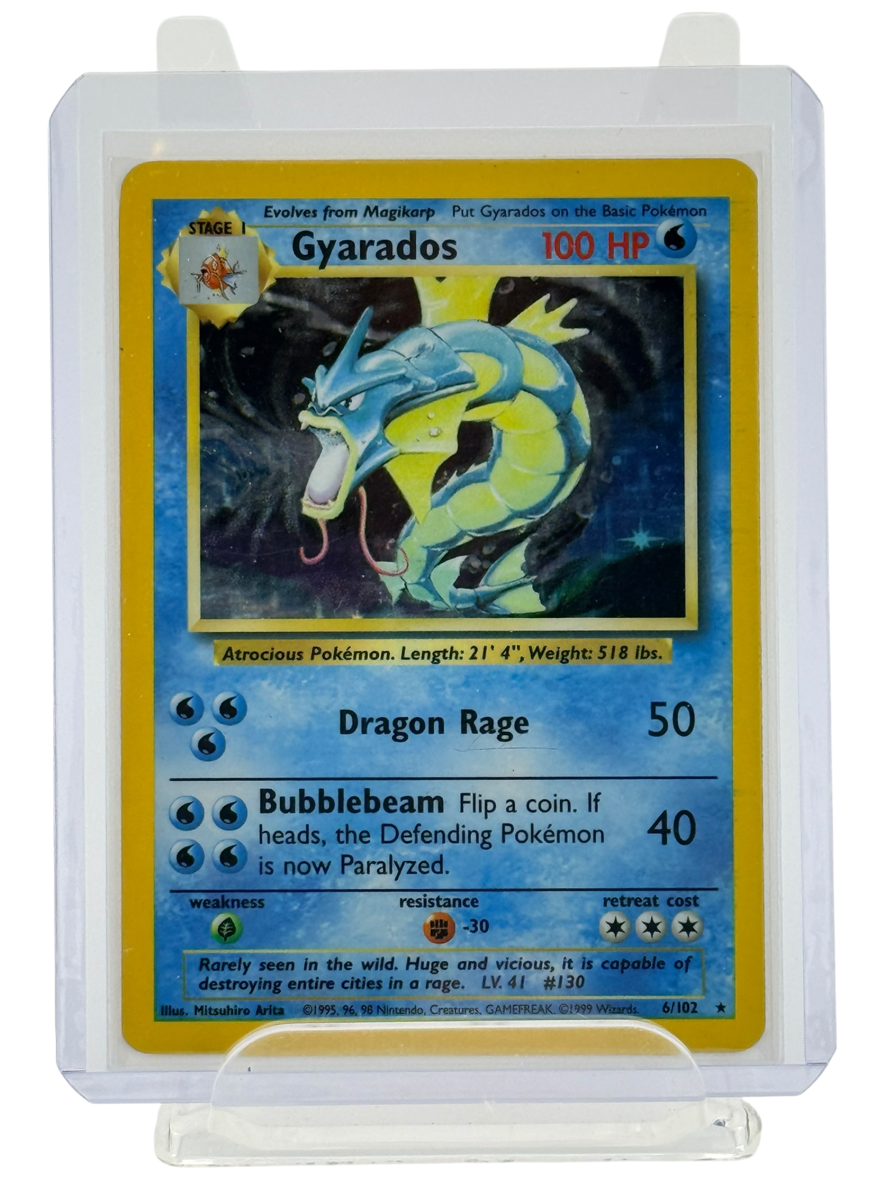 Gyarados - #6/102 - Base Set (LP)