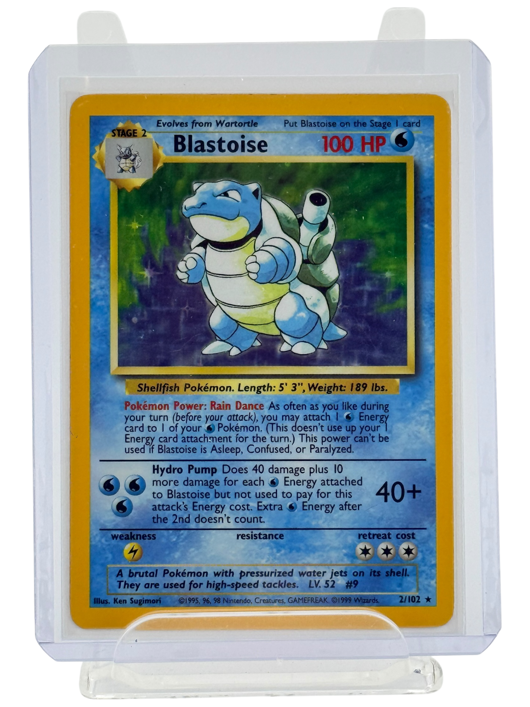 Blastoise - #2/102 - Base Set (LP)