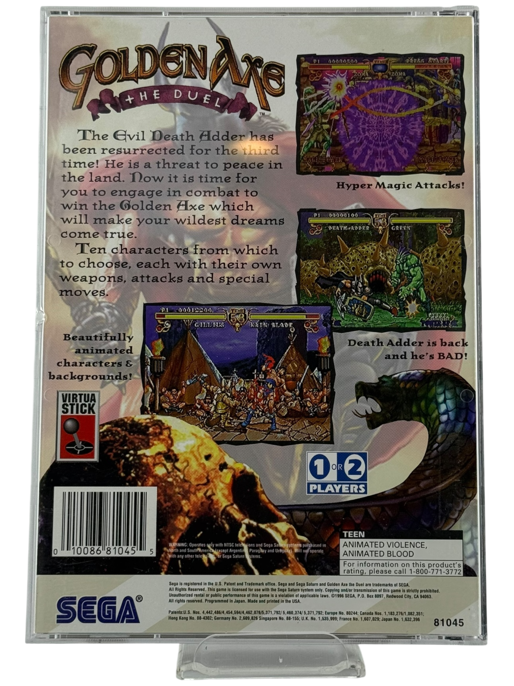 Golden Axe The Duel