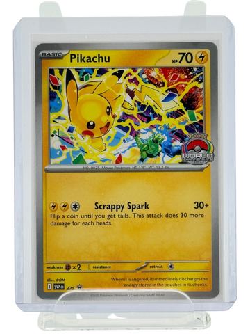 Pikachu - 225 (World Championship 2025) - SV: Scarlet & Violet Promo Cards