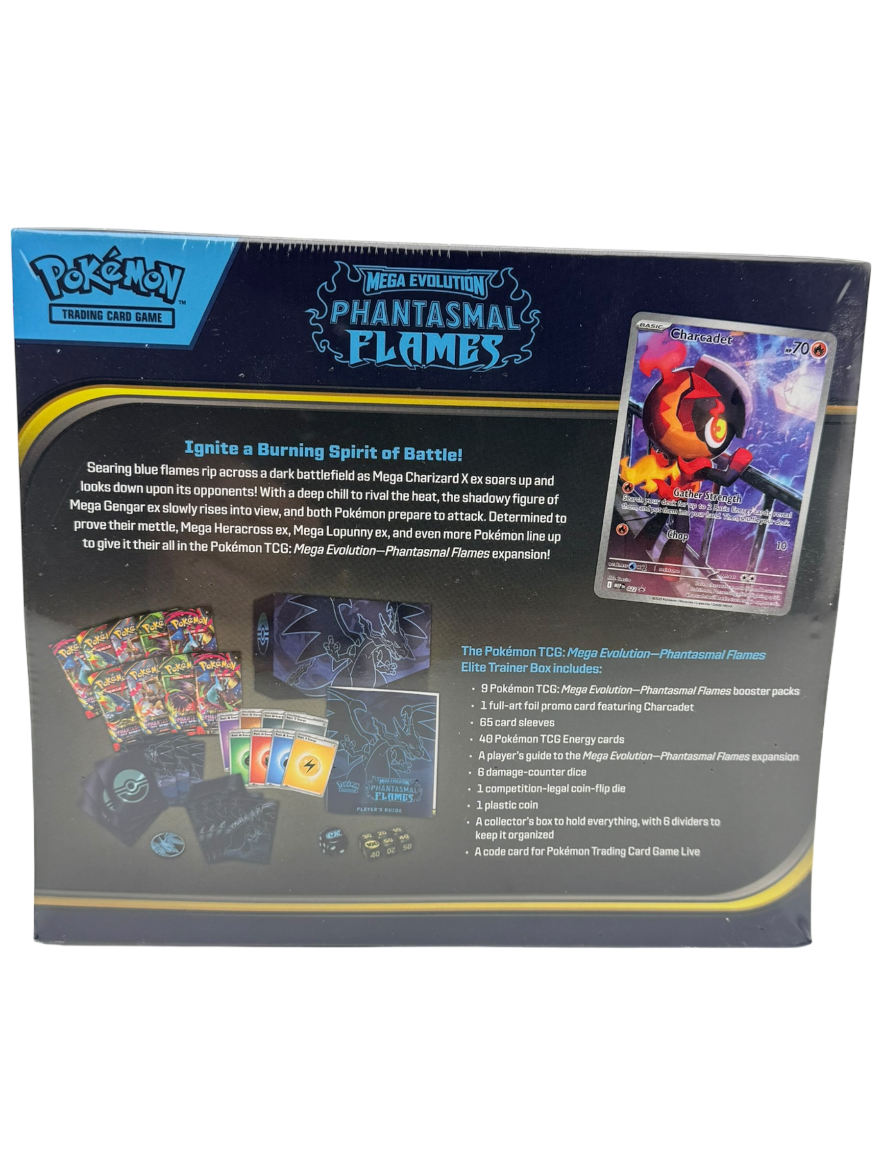 Phantasmal Flames Elite Trainer Box - ME02: Phantasmal Flames