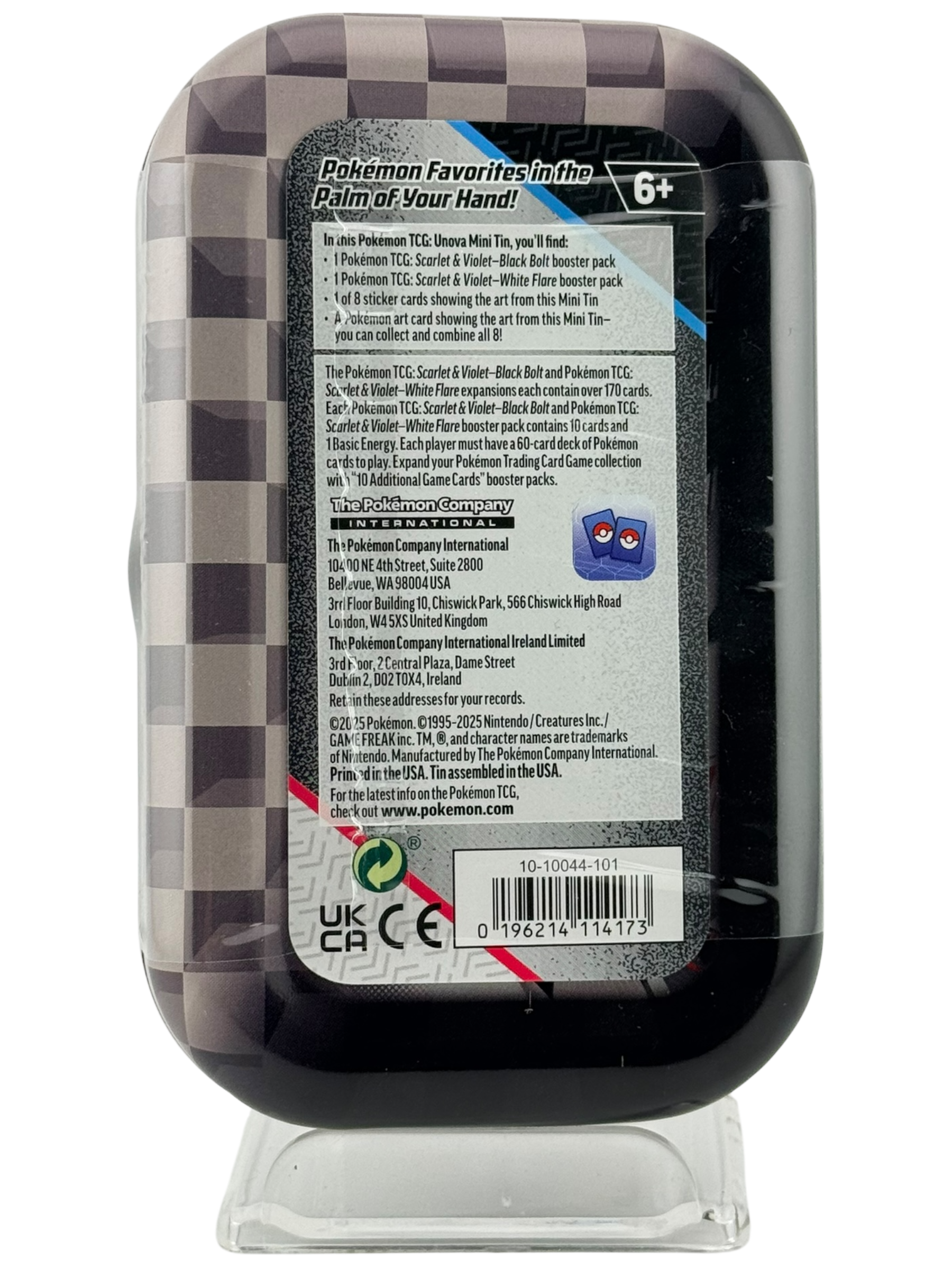 Unova Mini Tin [Garbodor & Amoonguss] - SV: Black Bolt