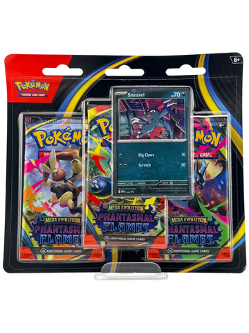 Phantasmal Flames 3 Pack Blister [Sneasel] - ME02: Phantasmal Flames