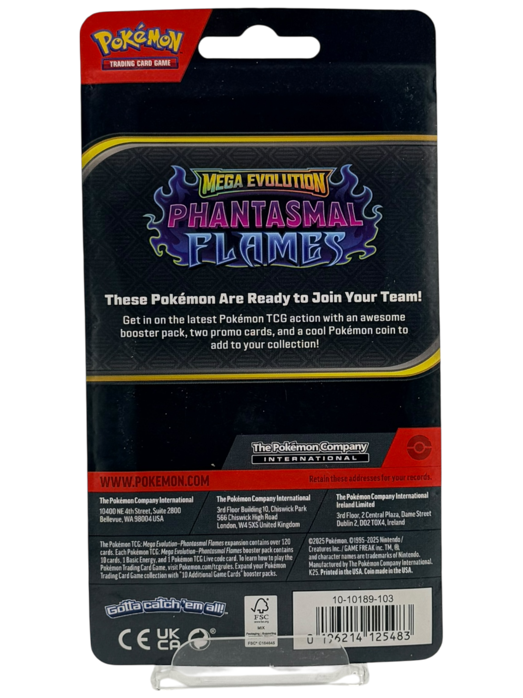 Phantasmal Flames Premium Checklane Blister [Ethan's Magcargo] - ME02: Phantasmal Flames