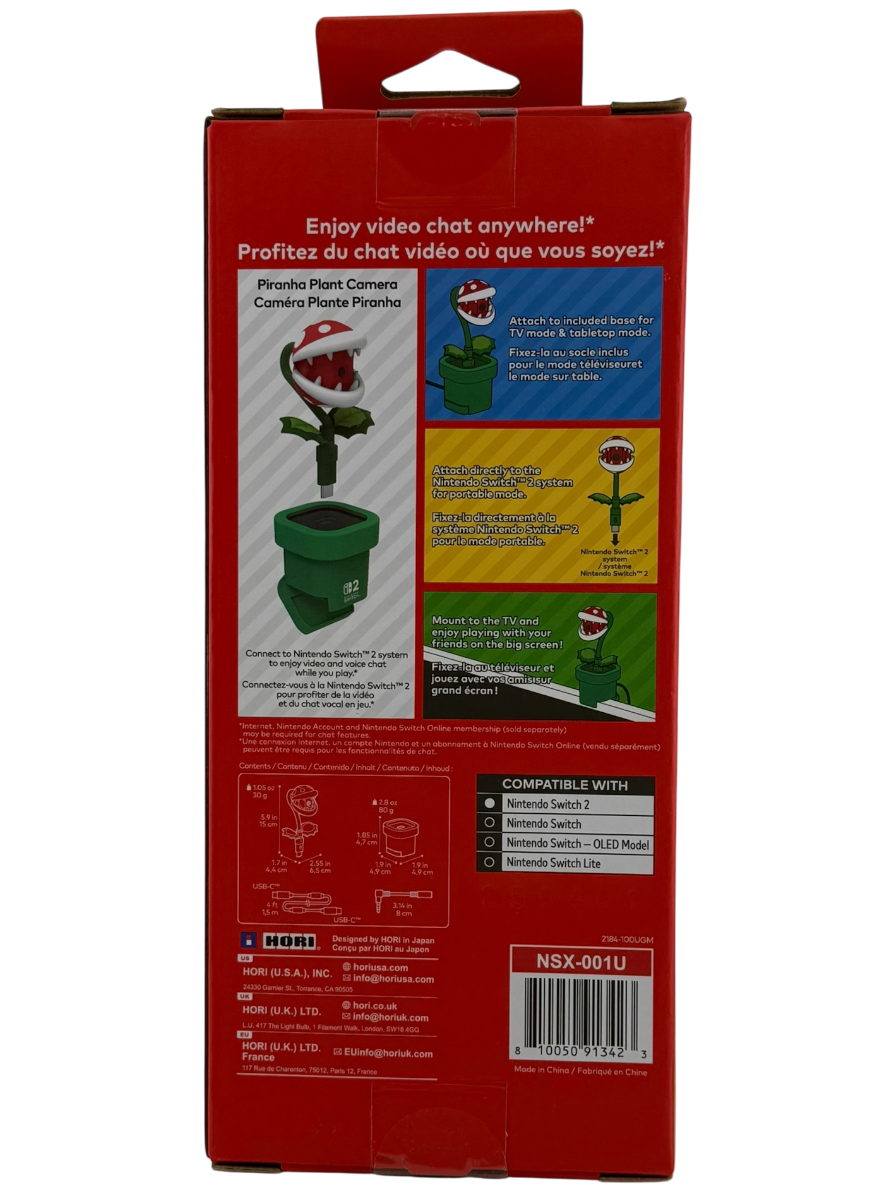HORI Piranha Plant Camera