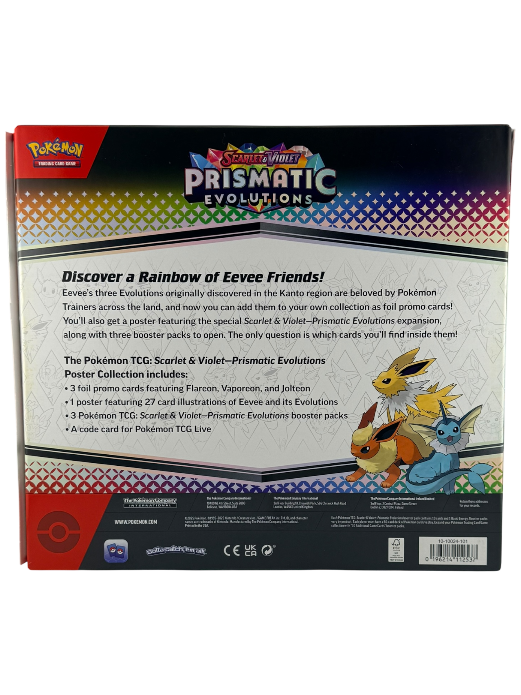 Prismatic Evolutions Poster Collection - SV: Prismatic Evolutions