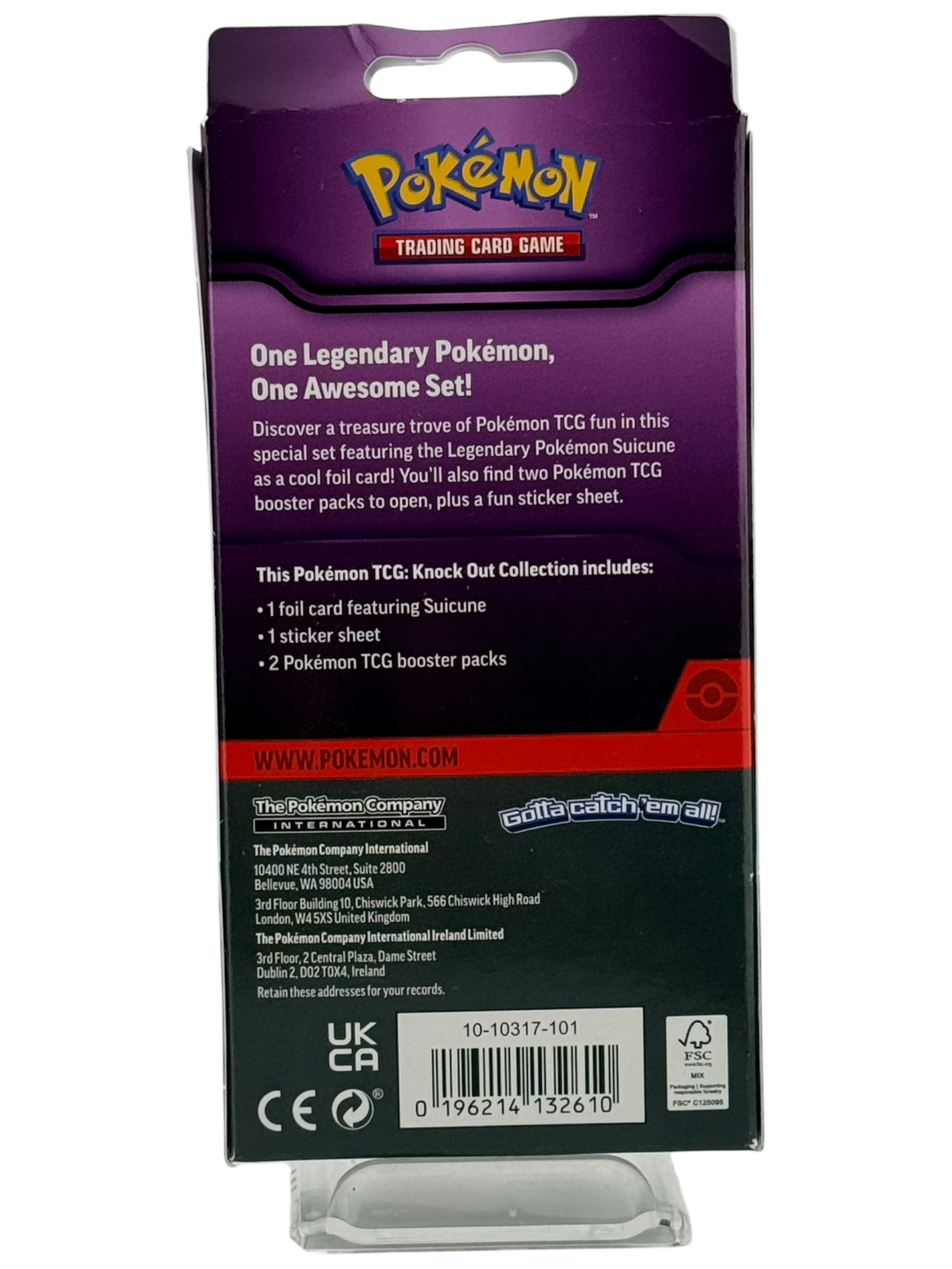 Knock Out Collection [Suicune] - Miscellaneous Cards & Products