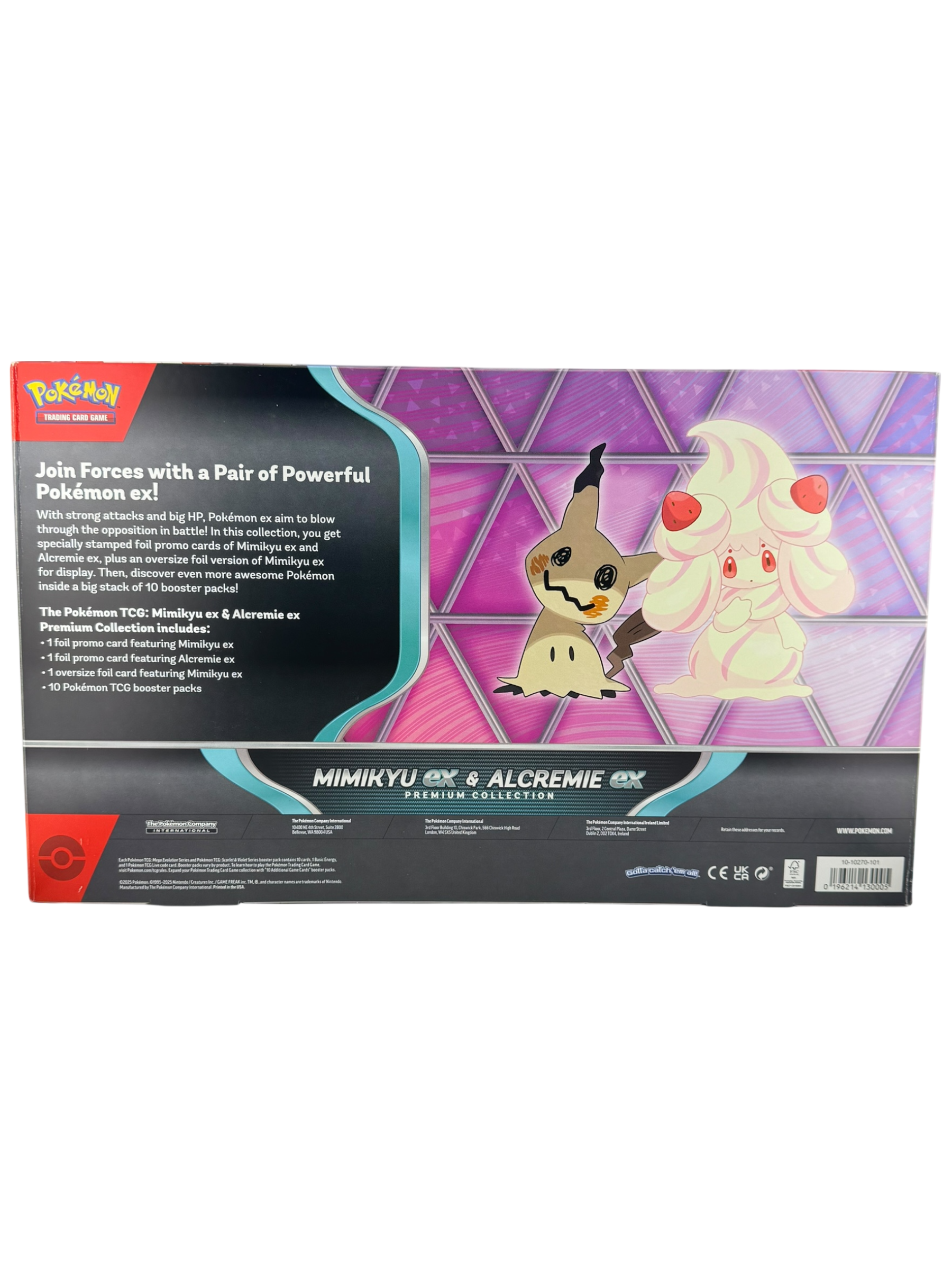 Mimikyu ex & Alcremie ex Premium Collection - Miscellaneous Cards & Products