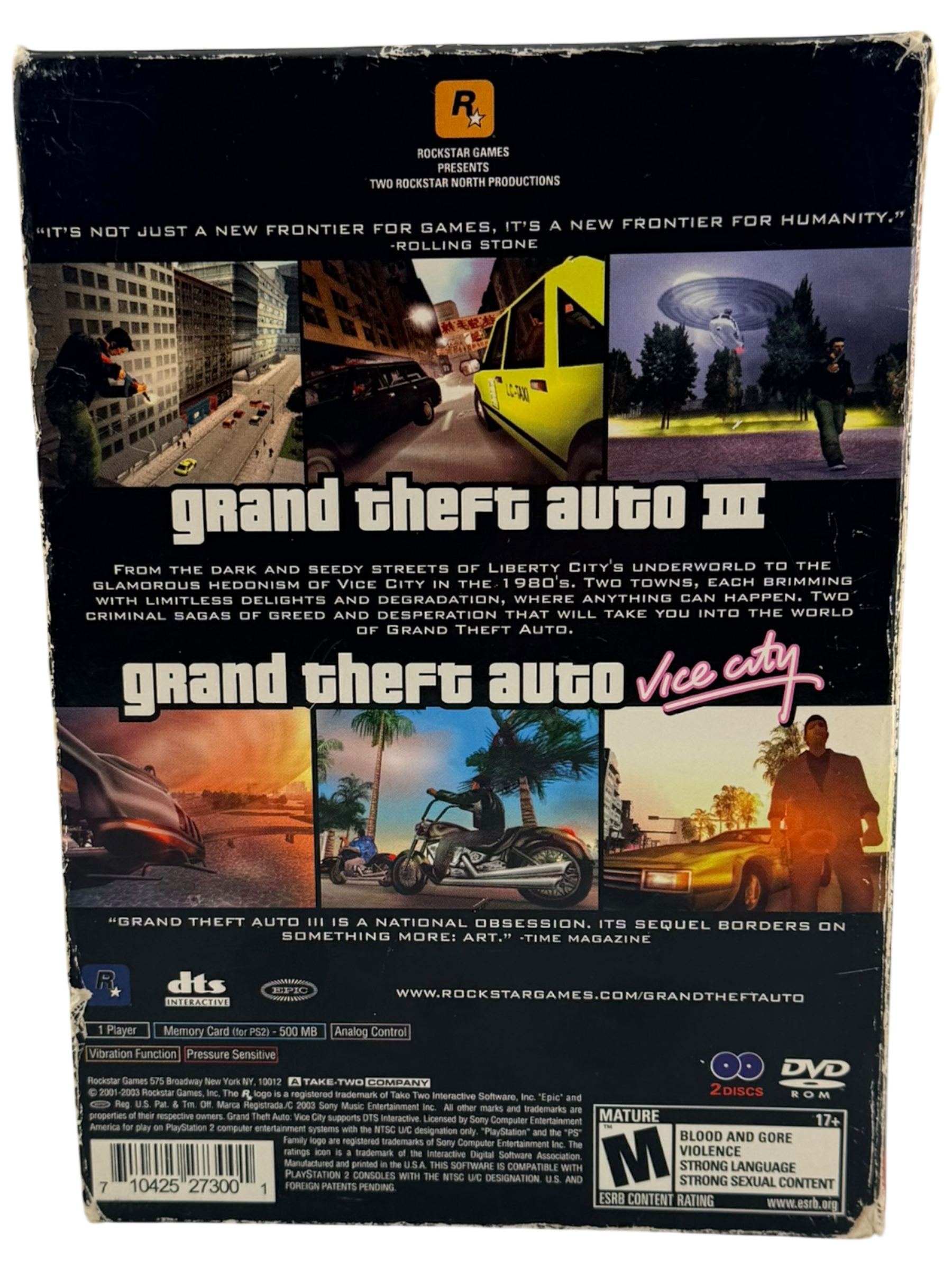 Grand Theft Auto Double Pack