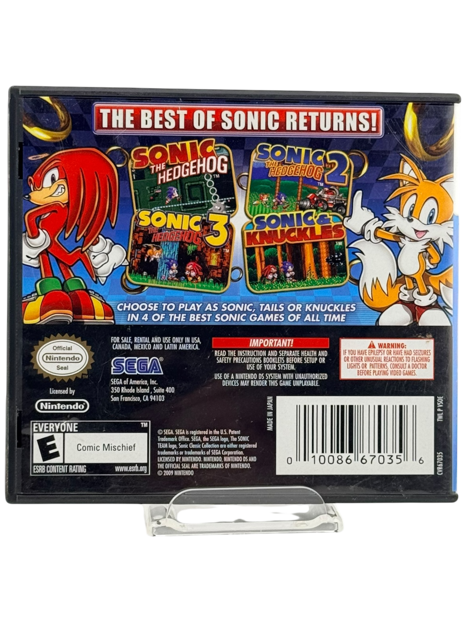 Sonic Classic Collection