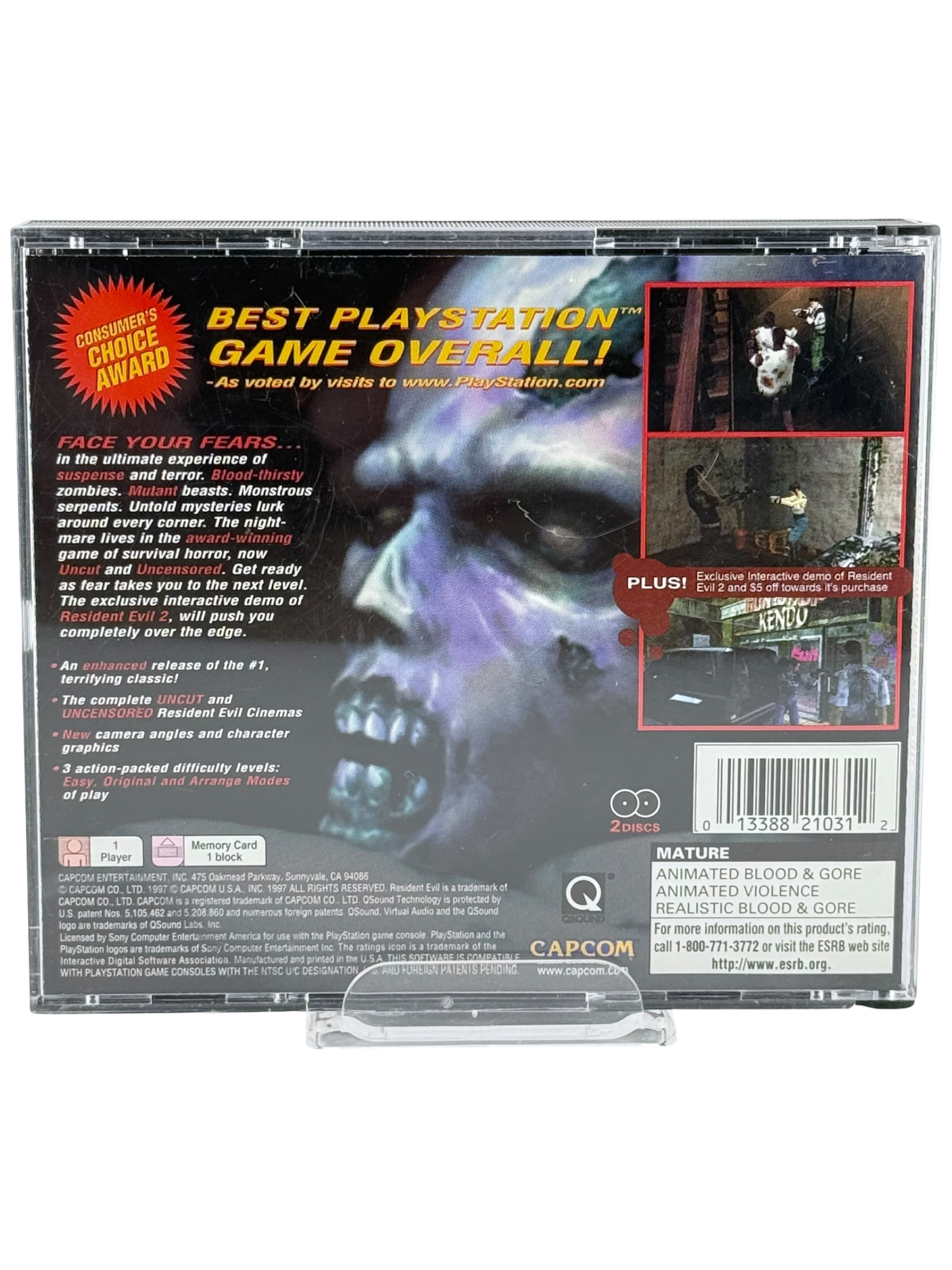 Resident Evil Director's Cut [2 Disc]