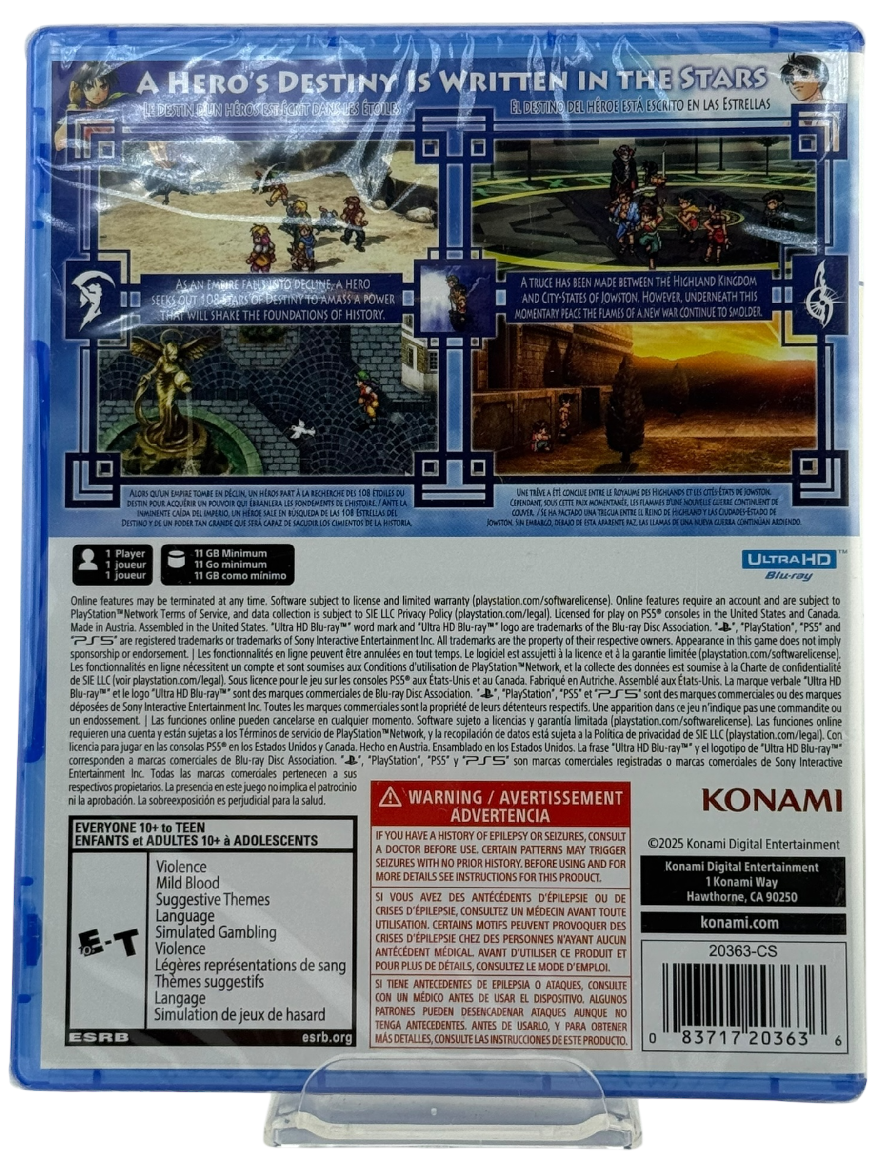 Suikoden I & II HD Remaster [Day One Edition]