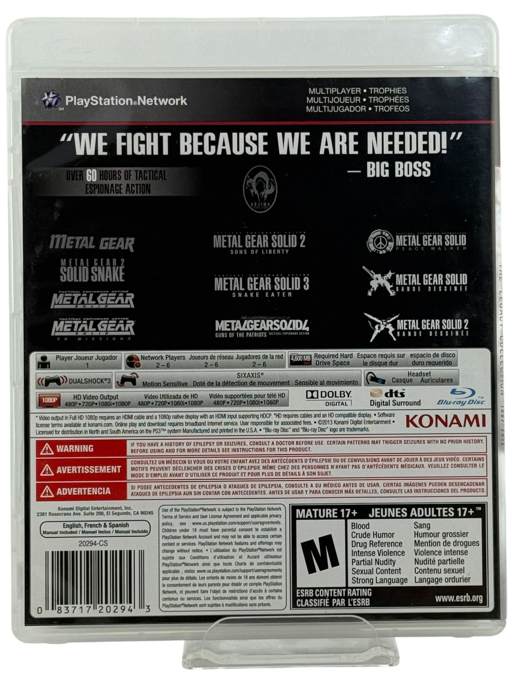 Metal Gear Solid: The Legacy Collection