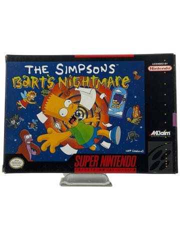 The Simpsons Bart's Nightmare